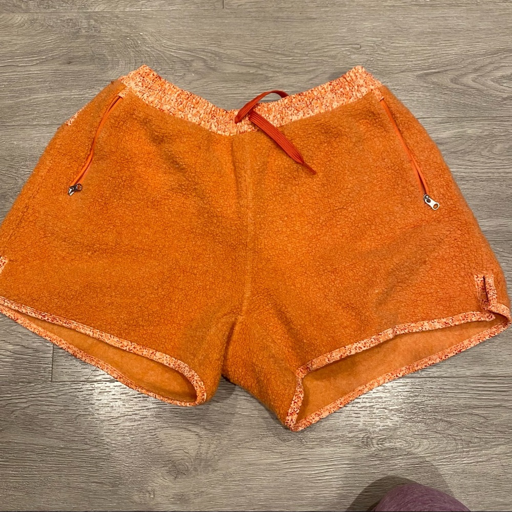 Outdoor Voices megafleece shorts